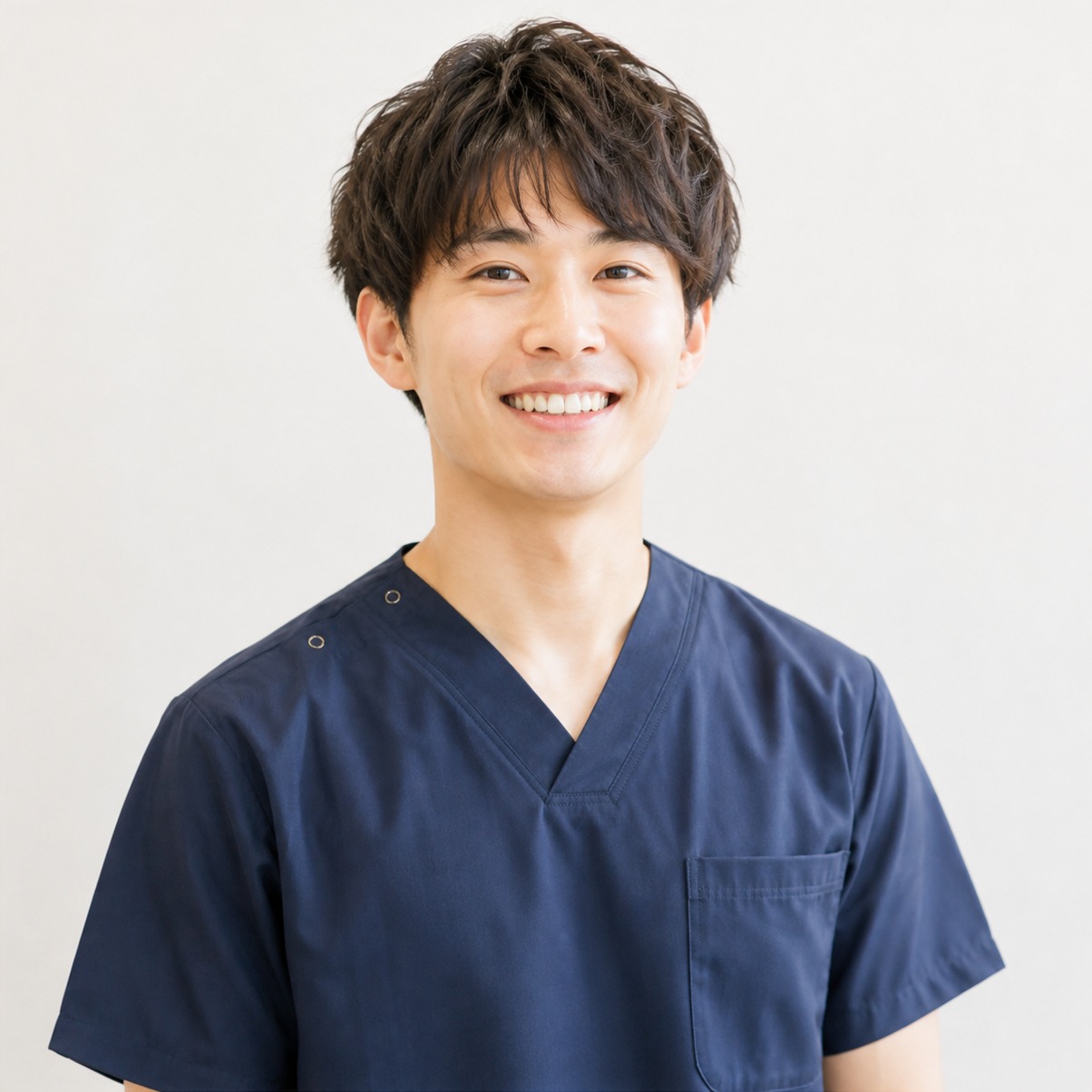 笑顔の医療スタッフ